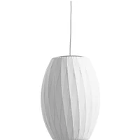 Hay HAY - Nelson Cigar Crisscross Bubble Pendelleuchte S, Ø 26,5 x H 35,5 cm, off white