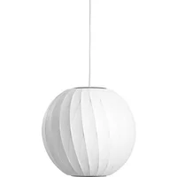 Hay HAY - Nelson Ball Crisscross Bubble Pendelleuchte S, Ø 32 x H 30,5 cm, off white