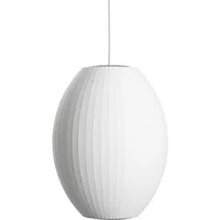 Hay HAY - Nelson Cigar Bubble Pendelleuchte S, Ø 35.5 x H 44 cm, off white
