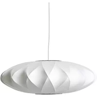 Hay HAY - Nelson Saucer Crisscross Bubble Pendelleuchte S, Ø 44.5 x H 19 cm, off white