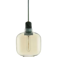 Normann Copenhagen Normann Copenhagen - Amp Pendelleuchte small, Gold / grün