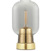 Normann Copenhagen Normann Copenhagen - Amp Tischleuchte, Messing / smoke