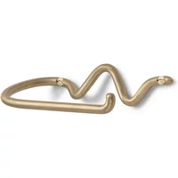 Ferm Living Ferm Living - Curvature Toilettenpapierhalter, messing