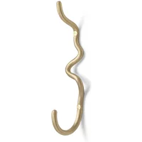 Ferm Living Ferm Living - Curvature Wandhaken einzeln, messing
