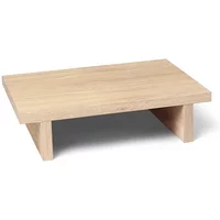Ferm Living Ferm Living - Kona Low Beistelltisch, 49 x 33,5 cm, Eiche