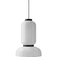 &Tradition &Tradition - Formakami Pendelleuchte JH3, elfenbein / schwarz