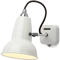 Anglepoise Anglepoise - Original 1227 Mini Wandleuchte, Kabel schwarz, Linen White