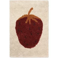 Ferm Living Ferm Living - Fruiticana Teppich 'Erdbeere', 120 x 180 cm