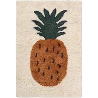 Ferm Living Ferm Living - Fruiticana Teppich 'Ananas', 80 x 120 cm