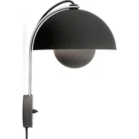 &Tradition &Tradition - Flowerpot Wandleuchte VP8, matt schwarz