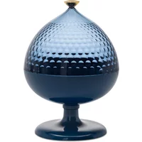 Kartell Kartell - Pumo Aufbewahrungsglas, Ø 21 cm, blau / hellblau