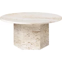 Gubi GUBI - Epic Coffee Table, Ø 80 cm, neutral white