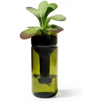 side by side side by side - Self Watering Bottle Blumentopf, grün