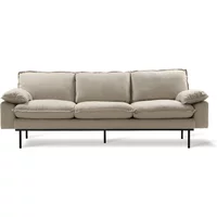 HKliving HKliving - Retro Sofa, 3-Sitzer, beige