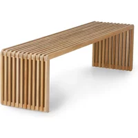 HKliving HKliving - Slatted Bank 160 cm, Teak natur