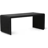HKliving HKliving - Slatted Bank 96 cm, schwarz