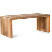 HKliving HKliving - Slatted Bank 96 cm, Teak natur