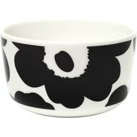 Marimekko Marimekko - Oiva Unikko Schale 250 ml, weiß / schwarz