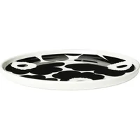 Marimekko Marimekko - Oiva Unikko Teller Ø 20 cm, weiß / schwarz