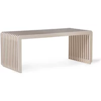 HKliving HKliving - Slatted Bank 96 cm, cream