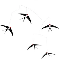 Flensted Mobiles Flensted Mobiles - Flying Swallows Mobile 5