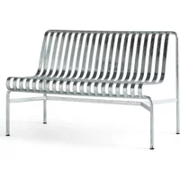 Hay HAY - Palissade Dining Bench ohne Armlehnen, hot galvanised