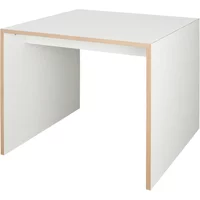 Tojo Tojo - freistell Tisch, 80 x 80 cm, weiß