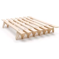 Tojo Tojo - lieg Bett, 140 x 195 cm, Buche natur
