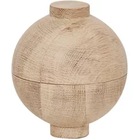 Kristina Dam Studio Kristina Dam Studio - Wooden Sphere Aufbewahrung XL Ø 16 x H 18 cm, Eiche