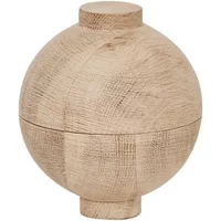 Kristina Dam Studio Kristina Dam Studio - Wooden Sphere Aufbewahrung Ø 12 x H 15 cm, Eiche