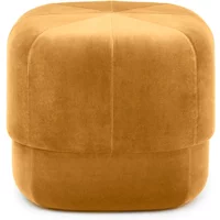 Normann Copenhagen Normann Copenhagen - Circus Pouf klein, gelb Velour