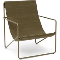 Ferm Living Ferm Living - Desert Lounge Chair, olive / olive