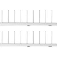 String Furniture String - Plattenhalter, 30 cm weiß (2er-Set)