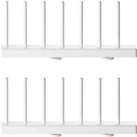 String Furniture String - Plattenhalter, 20 cm weiß (2er-Set)