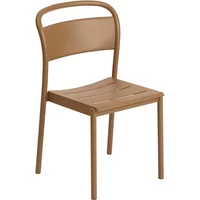 Muuto Muuto - Linear Steel Side Chair, burnt orange