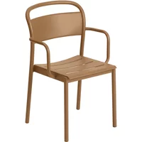 Muuto Muuto - Linear Steel Armchair, burnt orange