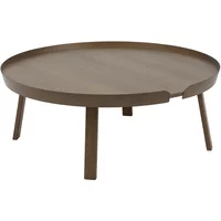 Muuto Muuto - Around Couchtisch, Ø 95 cm, dunkelbraun