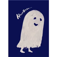 Paper Collective Paper Collective - HouoOouu Poster 30 x 40 cm, weiß