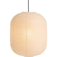 Hay HAY - Paper Shade, H 50 x Ø 42 cm, oblong, weiß