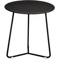 Fermob Fermob - Cocotte Beistelltisch / Hocker, Ø 34 cm x H 36 cm, lakritze