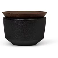 Rosendahl Rosendahl - RÅ Salzschale mit Deckel, 150 ml, schwarz