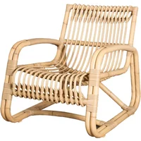 Cane-Line Cane-line - Curve Loungesessel Outdoor, natural