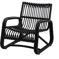 Cane-line Cane-line - Curve Loungesessel Outdoor, lava grey