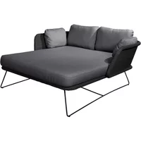 Cane-line Cane-line - Horizon Daybed Outdoor, schwarz