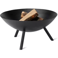 Philippi Philippi - Flames Feuerschale L, Ø 56 x H 29 cm, schwarz