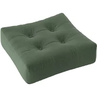Karup Karup - More Pouf, 70 x 70 cm, olivgrün (756)