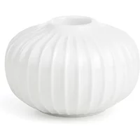 Kähler Design Kähler Design - Hammershøi Kerzenständer, Ø 8,5 x H 4,5 cm, weiß