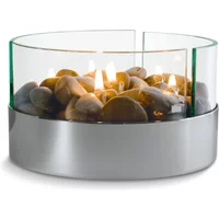 Philippi Philippi - Burn Tischkamin, Ø 20 cm, silber