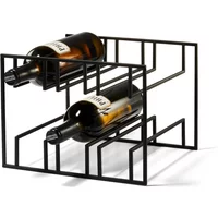Philippi Philippi - Cubo Weinregal für 6 Flaschen, schwarz