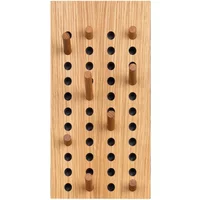 We Do Wood We Do Wood - Scoreboard Garderobe klein, vertikal, Eiche natur